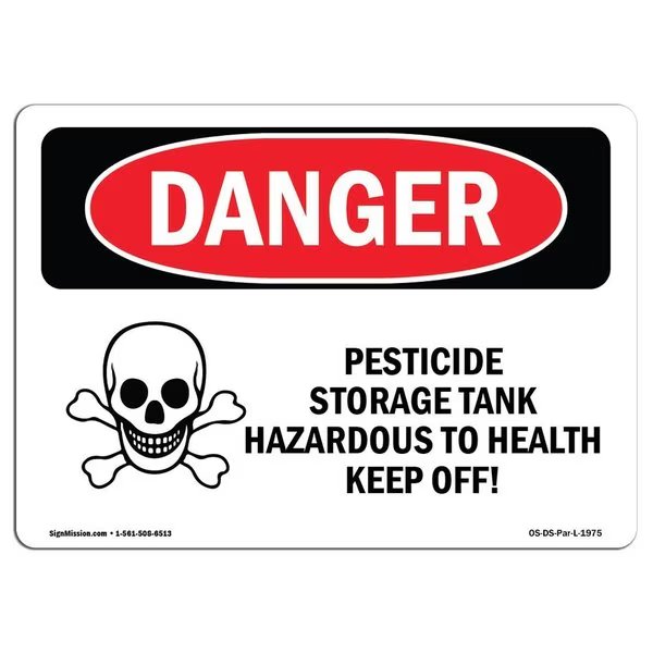OSHA Danger Sign, 10